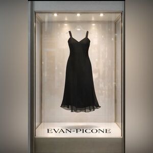 Evan Picone Black Dress
